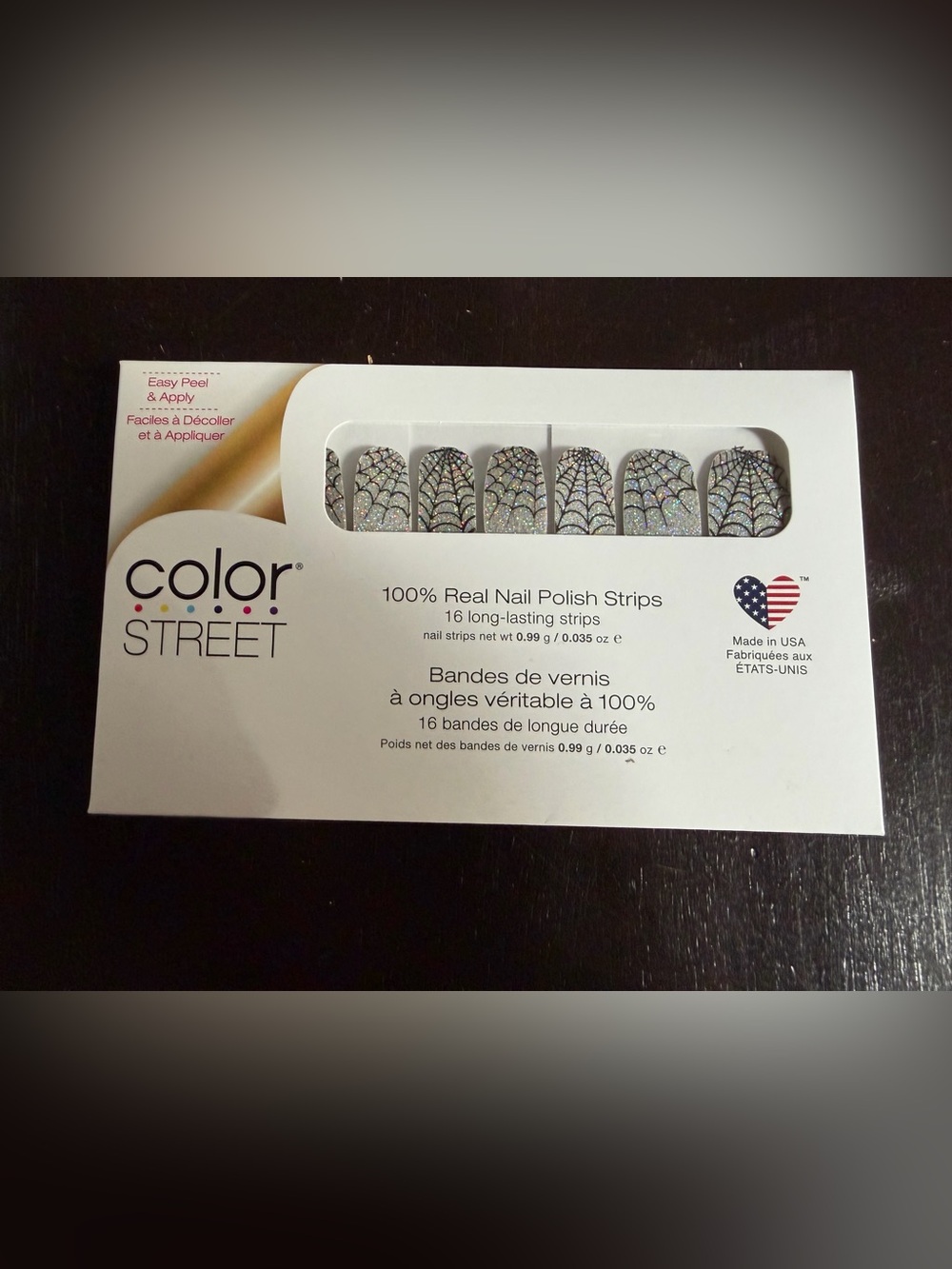 Color Street Widow’s Glow Nail Polish Strips